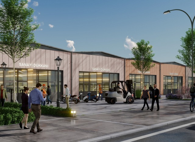 TOKİ Konya Çumra İlçesi  32 Adet İşyeri İnşaatı